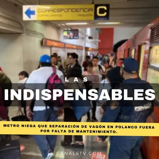 Metro niega que separación de vagón en Polanco fuera por falta de mantenimiento.