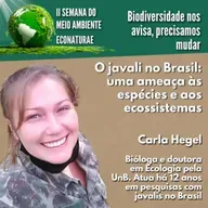 O javali no Brasil: uma ameaça às espécies e aos ecossistemas II SMA EcoNaturae