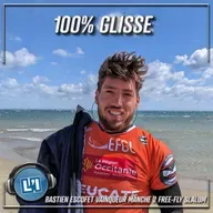 BASTIEN ESCOFET VAINQUEUR MANCHE 2 EN FREEFLY-SALOM - MONDIAL DU VENT 2024