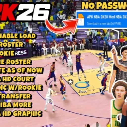 NBA 2K26 APK OBB v98 Free Download Offline For Android 2025