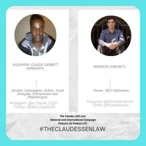 The Claudes SEN Law National and International Campaign S2 Podcast E7