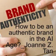 How to be your authentic brand in the AI Age?_"SoS - Sip of Solace": 1-minute Tips from Joanne Z. Tan_Season 2, Episode 73