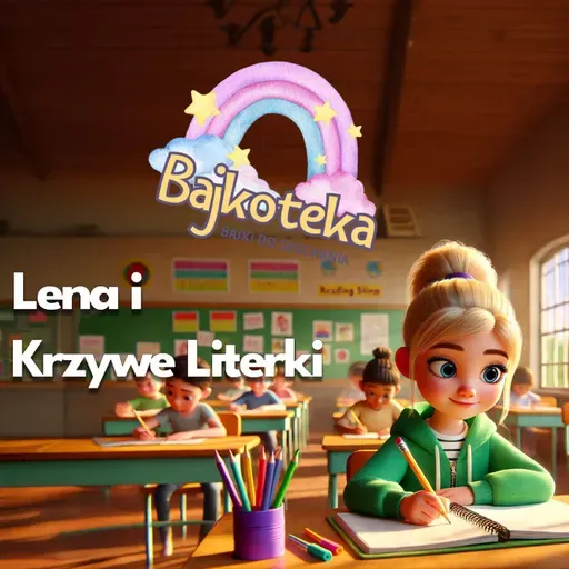 ✏️ Lena i Krzywe Literki Bajka o trudnościach w pisaniu i wielkiej odwadze #audiobook #sluchowisko 💪