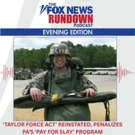 Evening Edition: 'Taylor Force Act' Reinstated, Penalizes PA's 'Pay For Slay' Program