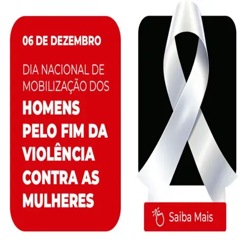 05.12.2025 = HOMENS SE MOBILIZAM PELO FIM DA VIOLÊNCIA CONTRA A MULHER NO DIA DO LAÇO BRANCO