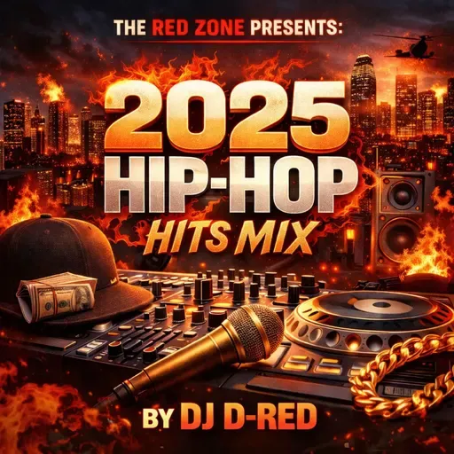 DJ D-RED (@DJD_RED)- 2025 Hip-Hop Hits Mix (Clean Edit)