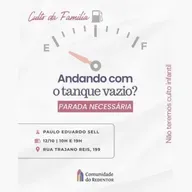Andando Com O Tanque Vazio? Parada Necessária | Paulo Eduardo Sell