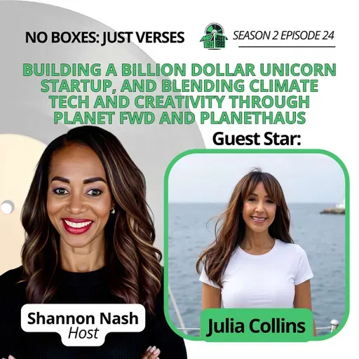 Julia Collins on San Francisco Roots, Stanford and Harvard, Building a Billion Dollar Unicorn Startup, and Blending Climate Tech and Creativity Through Planet FWD and PlanetHAUS