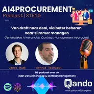 S1E10 | Generatieve AI verandert Contractmanagement voorgoed! | AI4Procurement powered by Qando!