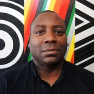 Rico Gatson is a Brooklyn-based multimedia artist, who grew up in Riverside, California. His work is influenced by optical art ("op art.) and early 20th-century Russian Constructivist propaganda posters, and through his bold geometric compositions.