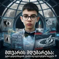 მთვარის მდუმარება:უცხო ცივილიზაციის კვალი თუ ხელოვნური სხეული