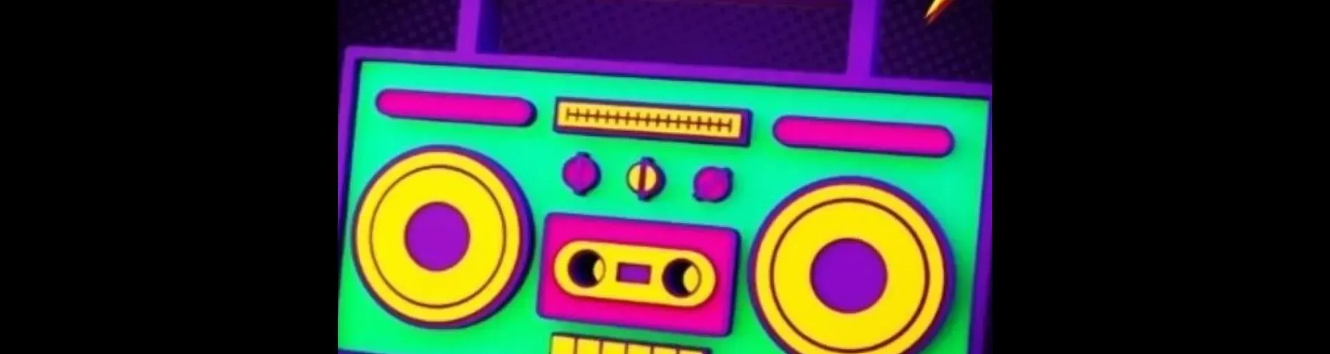 radio neon sonido electronicos