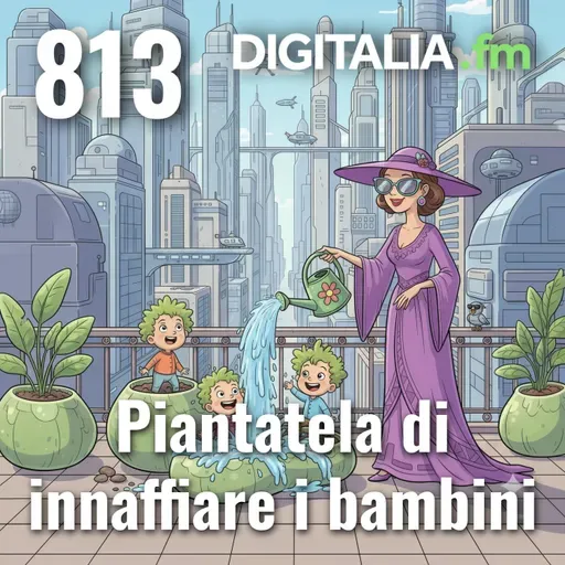 Digitalia #813 - Piantatela di innaffiare i bambini
