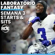 Starts & sits Semana 3 Fantasy Football en Español NFL 2025