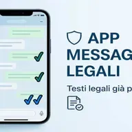 App Gratuita MESSAGGI LEGALI: testi legali già pronti per tutelarti quando invii messaggi su WhatsApp