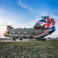 The CH-47 Chinook with "Jellers"