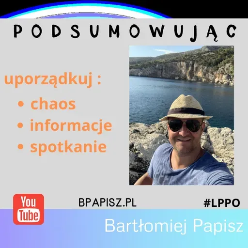 12-LPPO Podsumowując. Uporządkuj chaos, informacje i spotkania.