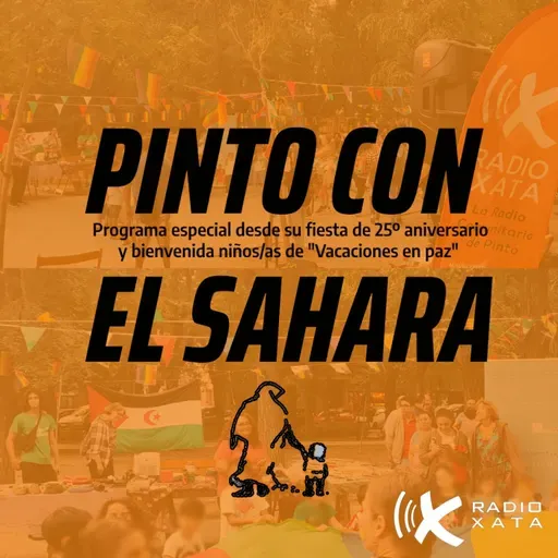 25º aniversario PINTO CON EL SÁHARA y bienvenida a los niños del programa "Vacaciones en Paz"