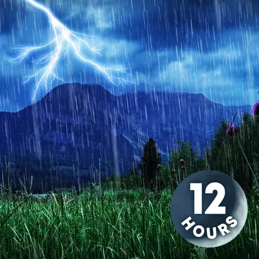 Heavy Rain & Thunder Sounds for Sleeping | 12 Hours of EPIC THUNDER!