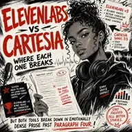 ElevenLabs v3 vs Cartesia: where narrator grade breaks in long form