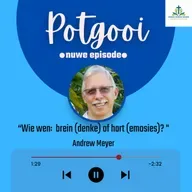 "Wie wen: brein (denke) of hart (emosies)?" - Andrew Meyer