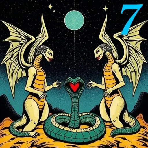 Buenos presagios, 7 (voz humana)