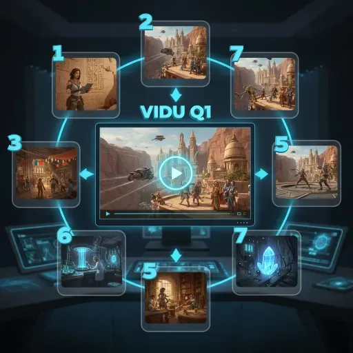 Vidu Q1 Drops Seven-Image Continuity for AI Video