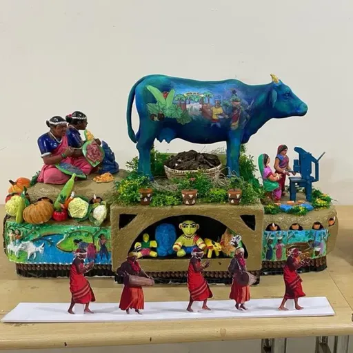 गोधन न्याय योजना गणतंत्र दिवस झांकी छत्तीसगढ़ / Godhan nyay yojna Chhattisgarh Republic Day parade🔊