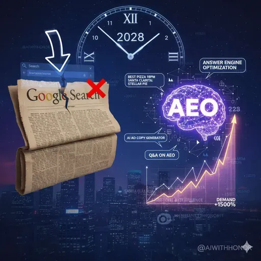 The Shift is Here: Stop Writing for Google, Start Writing for AI by Santa Clarita Artificial Intelligence and Connor with Honor