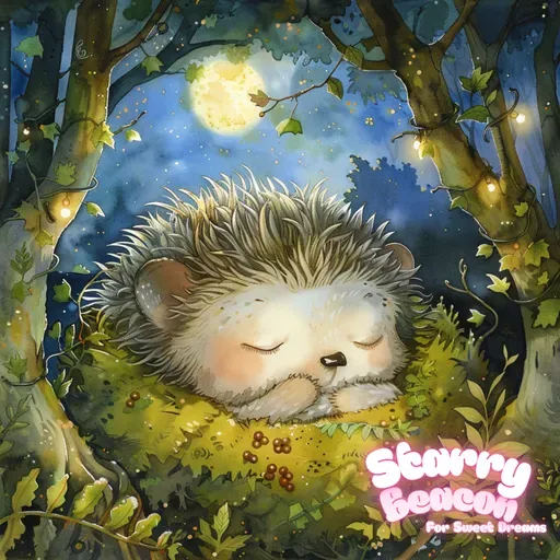 🌙 Cozy Bedtime Story — Harper Hedgehog Wraps Up a Busy Day
