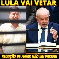 VETO PREPARADO - Lula não aceita redução de penas a Bolsonaro e vai vetar
