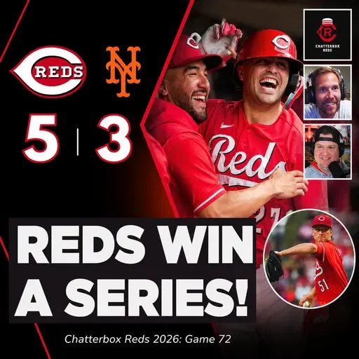 Game 72 - Reds 5, Mets 3 (Reds WIN SERIES!!!)