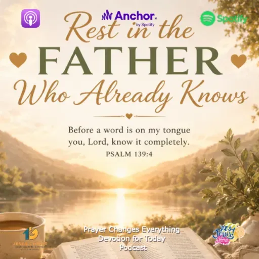 "Rest in the Father Who Already Knows"