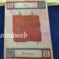 Tarot da Semana - Seis de Espadas