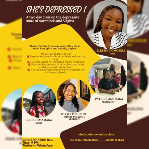 Your PUM PUM can be depressed too! 