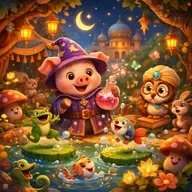 Bedtime Stories: Percival's Porcine Potions🎇