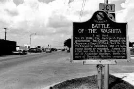 THE BATTLE OF THE WASHITA by C..T. BRADY