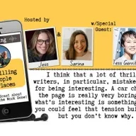 Writing Thrilling People & Places: Jess and Sarina talk with Tess Gerritsen