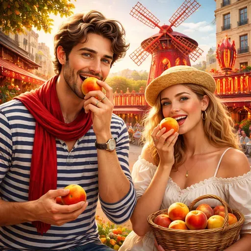 Moulin Rouge 💃 , pêches 🍑 et Iran 🇮🇷 : Quel lien étonnant les unit ? - FREE episode - DELF A2 / B1 - Compréhension orale - French Intermediate Level