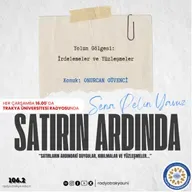 Satırın Ardında #13 Konuk: Onurcan Güvenci