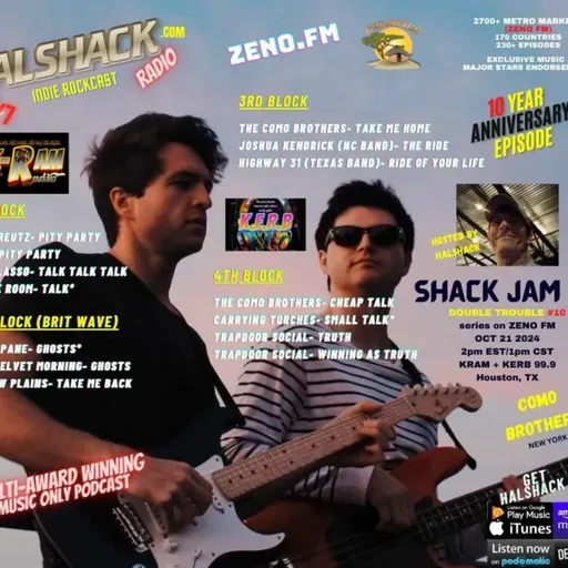 Episode 310: Halshack (Re-Jam 10) no host- Original Oct 23, 2024- (Shackjam 10- KERB 99.9)--Double Trouble 10 --Shacklist on Halshack com - Find the full version on the podcast feed