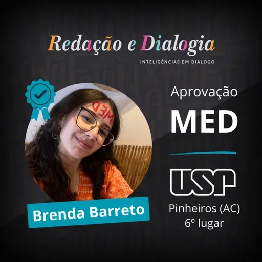 Medicina USP Pinheiros - Brenda Barreto - FUVEST 2026
