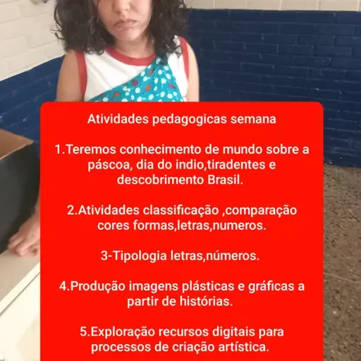Informações a família mês abril