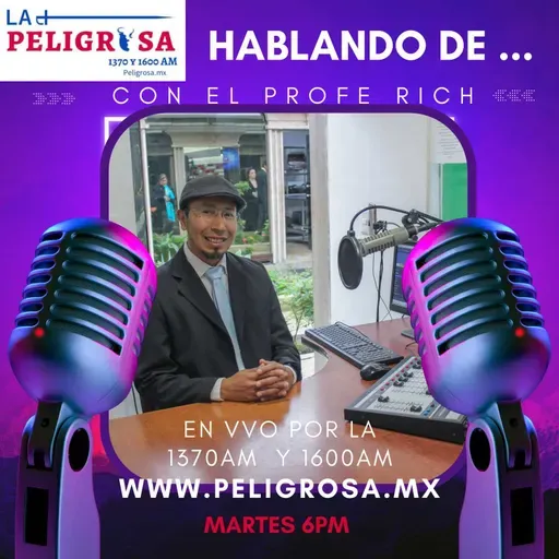 "🎶 ¡Estás en el momento perfecto para disfrutar En "hablemos de", CON EL PROFE RICH exploraremos temas que abarcan tanto la ciencia como la espiritualidad. Creemos en la importancia del derramamiento de