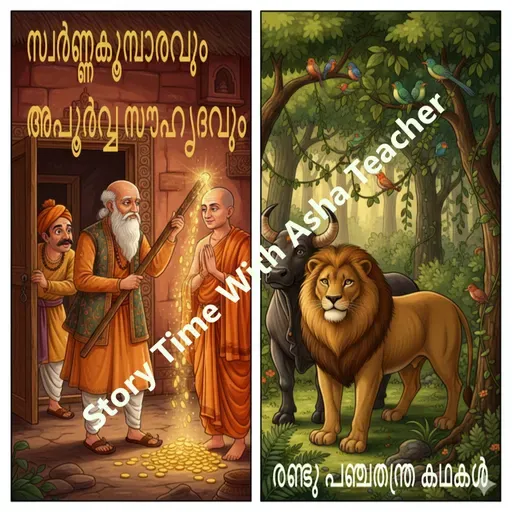 457 -സ്വർണ്ണകൂമ്പാരവുംഅപൂർവ്വ സൗഹൃദവും-Panchathanthram Stories- Malayalam Stories