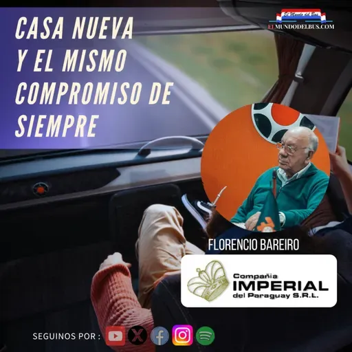 Casa nueva pero el mismo compromiso - Charla con Florencio Bareiro