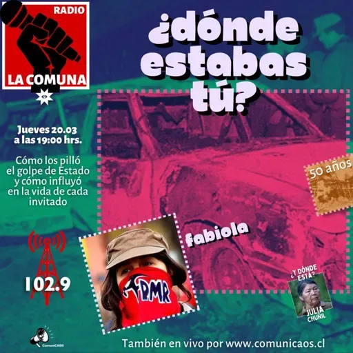 Fabiola, fusilera en el atentado a Pinochet y combatiente antidictatorial