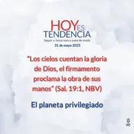 El planeta privilegiado ~ Devocional de Jóvenes ~ 31 de mayo 2025