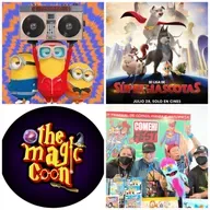 The Magic Coon 1,2 y 3 de julio/Minions nace un villano/Super Mascotas/Comehi fest