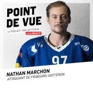 #11 avec Nathan Marchon, attaquant de Gottéron